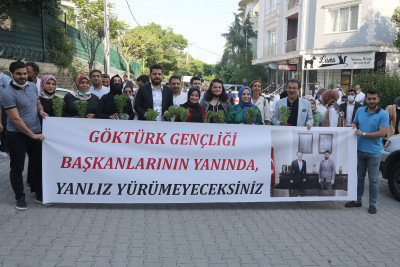 Göktürk'te sepetler fesleğenlerle doldu Göktürk'te sepetler fesleğenlerle doldu