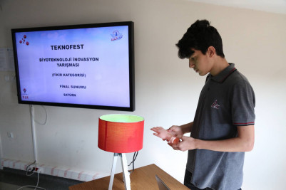 Teknofest 2021 Yarışması'nda, Nişanca Robot Okulu finallere kaldı Teknofest 2021 Yarışması'nda, Nişanca Robot Okulu finallere kaldı