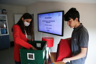 Teknofest 2021 Yarışması'nda, Nişanca Robot Okulu finallere kaldı Teknofest 2021 Yarışması'nda, Nişanca Robot Okulu finallere kaldı