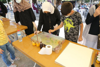 Eyüpsultan'da sanat mahallelerle buluşuyor Eyüpsultan'da sanat mahallelerle buluşuyor