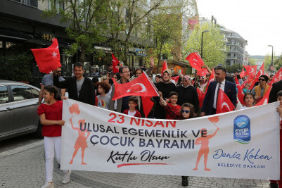 Eyüpsultan Belediyesi'nden muhteşem 23 Nisan kutlamaları Eyüpsultan Belediyesi'nden muhteşem 23 Nisan kutlamaları