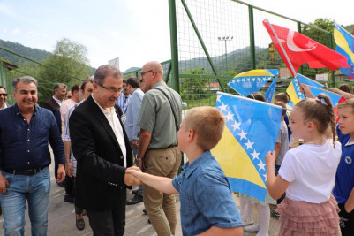 Eyüpsultan Belediyesinden Bosna'ya "15 Temmuz Çocuk Parkı" Eyüpsultan Belediyesinden Bosna'ya "15 Temmuz Çocuk Parkı"
