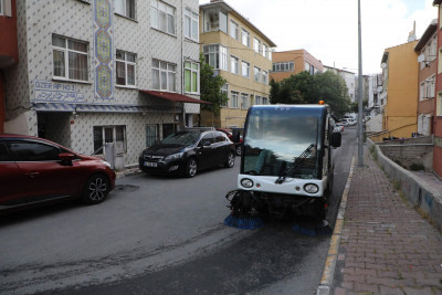 Bahar Temizliği Topçular ve Düğmeciler'de devam etti Bahar Temizliği Topçular ve Düğmeciler'de devam etti
