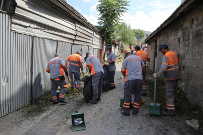Pirinççi ve Akpınar'da bahar temizliği Pirinççi ve Akpınar'da bahar temizliği