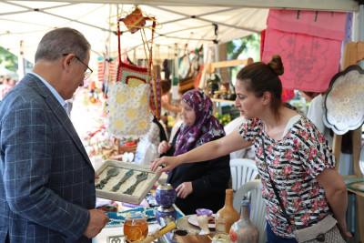 6. El Emeği Ürünleri Festivali başladı 6. El Emeği Ürünleri Festivali başladı
