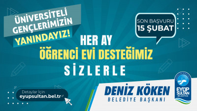 Üniversiteli gençlerimizin yanındayız Üniversiteli gençlerimizin yanındayız