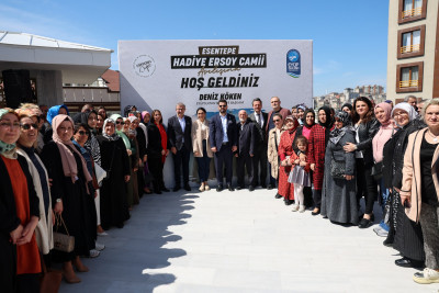 Esentepe Hadiye Ersoy Camii törenle açıldı