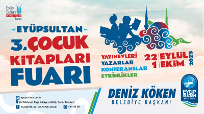 Eyüpsultan 3. Çocuk Kitapları Fuarı kapılarını açıyor Eyüpsultan 3. Çocuk Kitapları Fuarı kapılarını açıyor