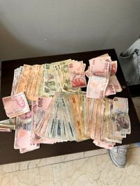 ‘Hastaneye gideceğim' diyen dilencinin üzerinden 23 bin TL çıktı ‘Hastaneye gideceğim' diyen dilencinin üzerinden 23 bin TL çıktı