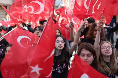Eyüpsultan'da 19 Mayıs kutlamaları gençlik yürüyüşüyle başladı Eyüpsultan'da 19 Mayıs kutlamaları gençlik yürüyüşüyle başladı
