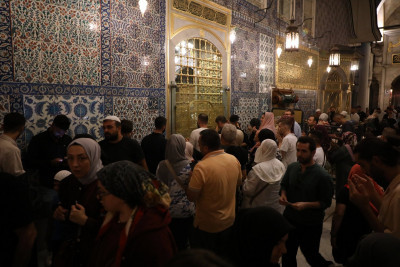 Eyüpsultan'da Mevlid Kandili idrak edildi Eyüpsultan'da Mevlid Kandili idrak edildi