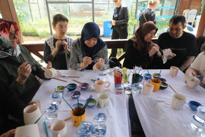 Özel çocuklardan annelerine sevgi dolu sürpriz Özel çocuklardan annelerine sevgi dolu sürpriz