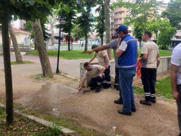 Park ve Bahçeler Müdürlüğü personeline sulama teknikleri eğitimi Park ve Bahçeler Müdürlüğü personeline sulama teknikleri eğitimi