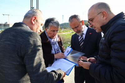 Göktürk trafiğini rahatlatacak iki yeni alternatif yol için çalışmalar başladı