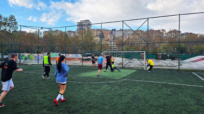 Engelsiz Yaşam Merkezi Öğrencileri Öğretmenleriyle 24 Kasım'a Özel Maçta Buluştu