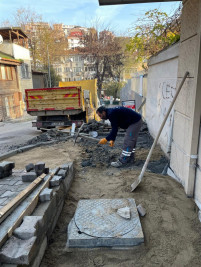 Eyüpsultan'da Fen işleri çalışmaları aralıksız sürüyor