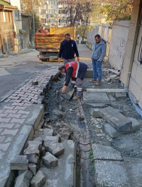 Eyüpsultan'da Fen işleri çalışmaları aralıksız sürüyor