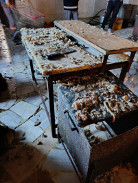 Eyüpsultan'da Ruhsatsız Hayvan Ayağı İşleme Tesisi Mühürlendi