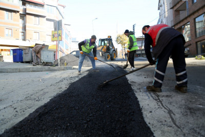 Eyüpsultan'da çalışmalar hız kesmeden devam ediyor