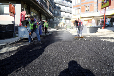 Eyüpsultan'da çalışmalar hız kesmeden devam ediyor