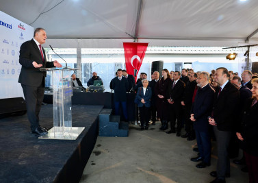 Eyüpsultan İçme Suyu ve Terfi Merkezi'nin temeli atıldı