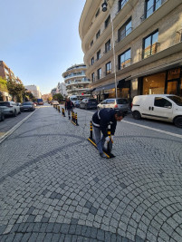 Fen İşleri ekipleri Eyüpsultan'ın dört bir yanında sahada
