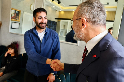 Başkan Özmen, 5. Levet Mahallesi'nde esnafla buluştu