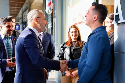 Başkan Özmen, 5. Levet Mahallesi'nde esnafla buluştu