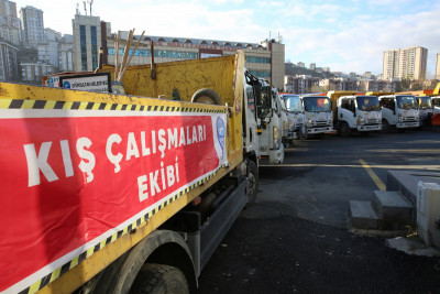 Eyüpsultan Belediyesi Kışa Hazır: Ekipler 7/24 Görev Başında