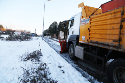 Eyüpsultan Belediyesi Yoğun Kar Yağışına Karşı 7/24 Sahadaydı
