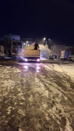 Eyüpsultan Belediyesi Yoğun Kar Yağışına Karşı 7/24 Sahadaydı