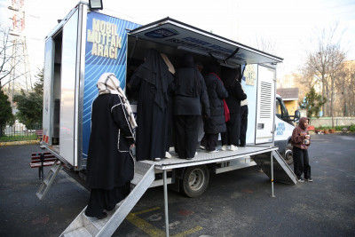 Eyüpsultan Belediyesi'nden öğrencilere gönülleri ısıtan ikram