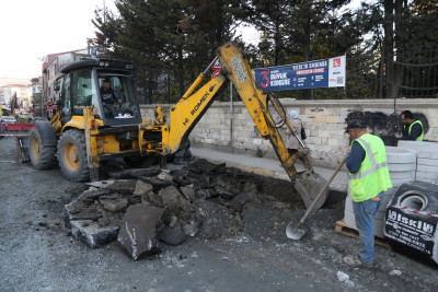 Eyüpsultan'da atık su ve yağmursuyu altyapı sorunu çözüme kavuşuyor