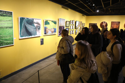 Eyüpsultan'da “İzler ve Düşler” sergisi açıldı