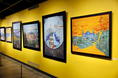 Eyüpsultan'da “İzler ve Düşler” sergisi açıldı