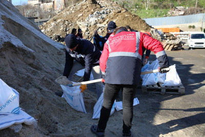 Karla mücadele için tüm önlemler alındı