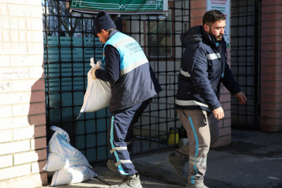 Karla mücadele için tüm önlemler alındı
