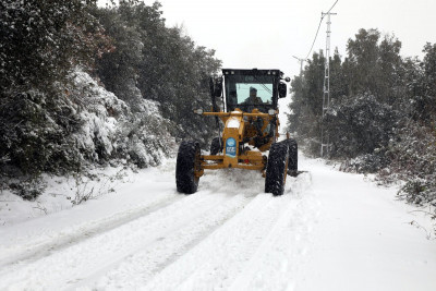 Eyupsultan Belediyesi Karla Mücadele Ekipleri 7/24 sahada