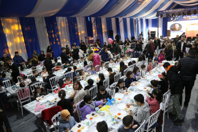 Çocuklar Ramazan Ayı'nın güzelliklerini Eyüpsultan'da yaşıyor