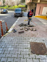 Eyüpsultan'da altyapı ve üstyapı çalışmaları aralıksız devam ediyor