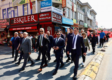 Eyüpsultan'da 19 Mayıs Coşkusu Gençlik Yürüyüşüyle Başladı