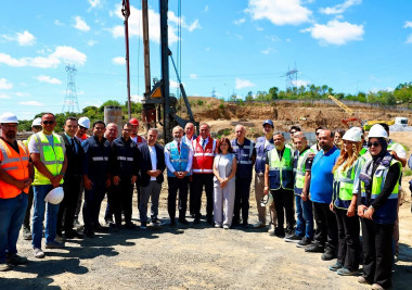Eyüpsultan İçme Suyu Deposu ve Terfi Merkezi Projesi hızla yükseliyor
