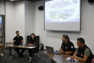 Eyüpsultan'da İlçe Afet Risk Azaltma Planı (İRAP) Çalıştayı gerçekleştirildi