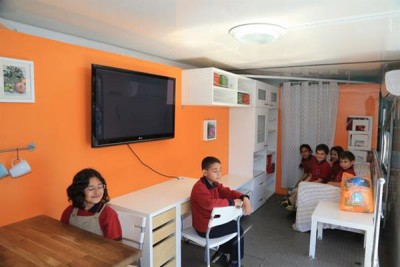 Eyüplü Çocuklara ‘Mobil Deprem Simülasyon Aracı'nda Eğitim