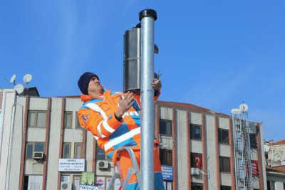 Alibeyköy Işıklandırma Çalışmasına Denetleme Alibeyköy Işıklandırma Çalışmasına Denetleme