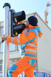 Alibeyköy Işıklandırma Çalışmasına Denetleme Alibeyköy Işıklandırma Çalışmasına Denetleme