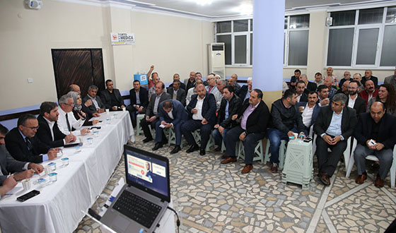 Başkan Aydın, Güzeltepe ve Emniyettepe Sakinleriyle Buluştu Başkan Aydın, Güzeltepe ve Emniyettepe Sakinleriyle Buluştu