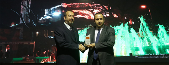 Eyüp Belediyesi'ne Yılın En İyi Proje Ödülü Eyüp Belediyesi'ne Yılın En İyi Proje Ödülü