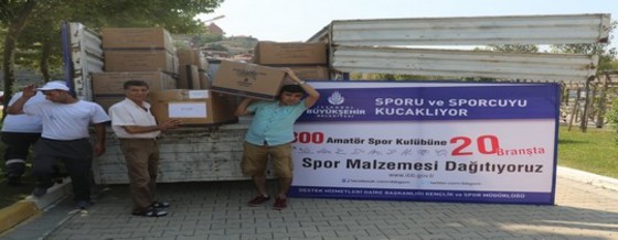 Amatör Spor Kulüplerine Malzeme Desteği Amatör Spor Kulüplerine Malzeme Desteği
