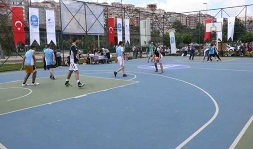 3x3 Basketbol Turnuvası Nefesleri Kesti 3x3 Basketbol Turnuvası Nefesleri Kesti